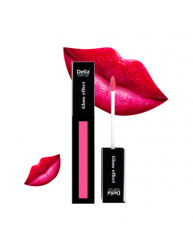 Liquid lipstick with a shiny finish