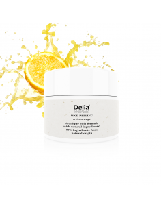 Rice peeling with orange