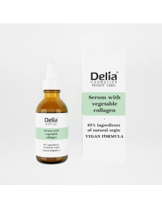 Serum with plant collagen